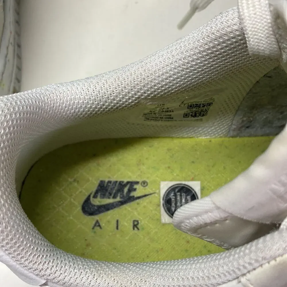 Nike Air Force 1 Crater Foam Womens Lace Up Sneakers Size 6.5 / EU 37.5